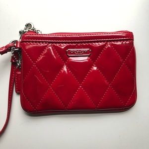 Coach Bags - Coach Red Wristlet Coach Bags - Coach Red Wristlet